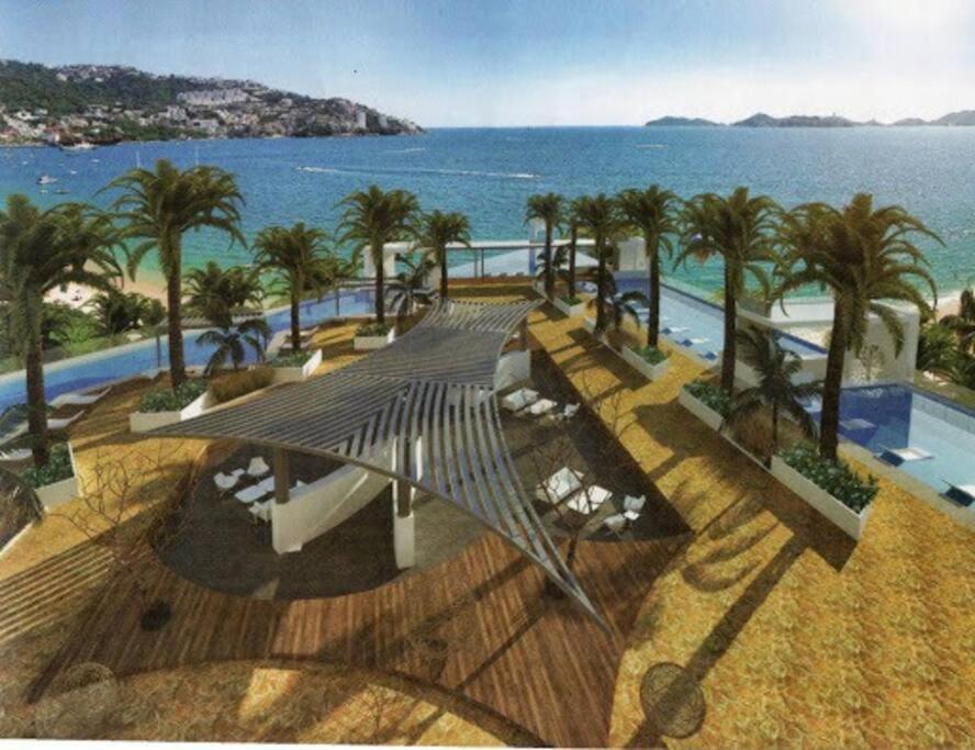Апартаменты Departamento En Acapulco Con Inmejorable Vista Экстерьер фото